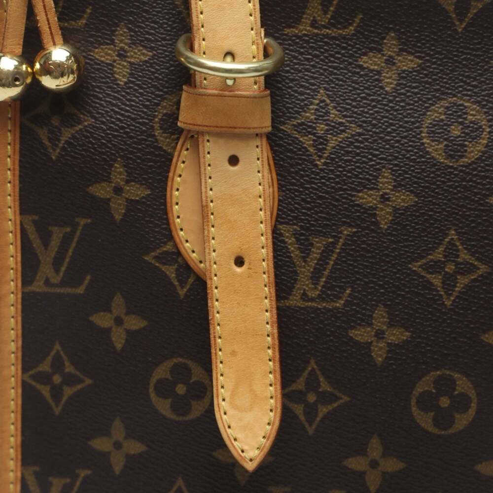 LOUIS VUITTON Authentic Brown Monogram Canvas Tote Bag - Picture 12 of 16